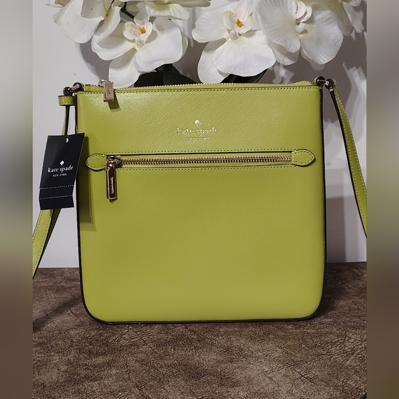 kate spade Handbags - Kate Spade New York Sadie North South Crossbody Bag Color Fern Moss Green NWT